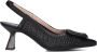 HISPANITAS Slingbacks Dames Rhv254044 Maat: 38 Materiaal: Raffia Kleur: Zwart - Thumbnail 1