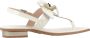 Hispanitas Stijlvolle Platte Sandalen White Dames - Thumbnail 1