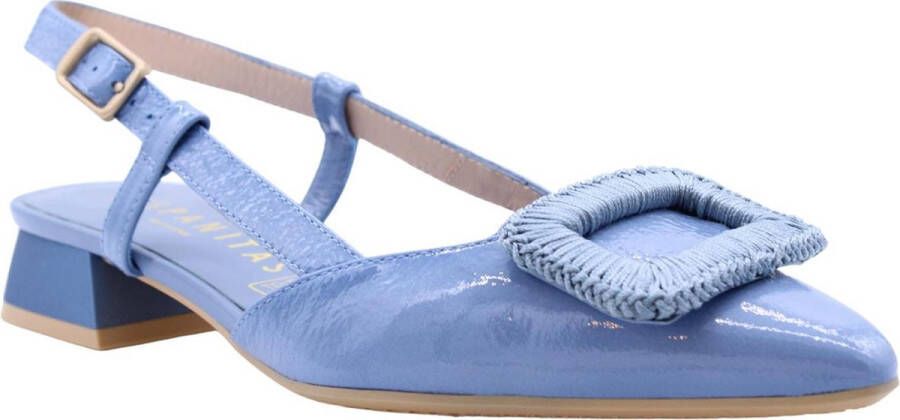 Hispanitas Leza Slingback Schoenen Blue Dames