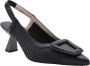 HISPANITAS Slingbacks Dames Rhv254044 Maat: 38 Materiaal: Raffia Kleur: Zwart - Thumbnail 2