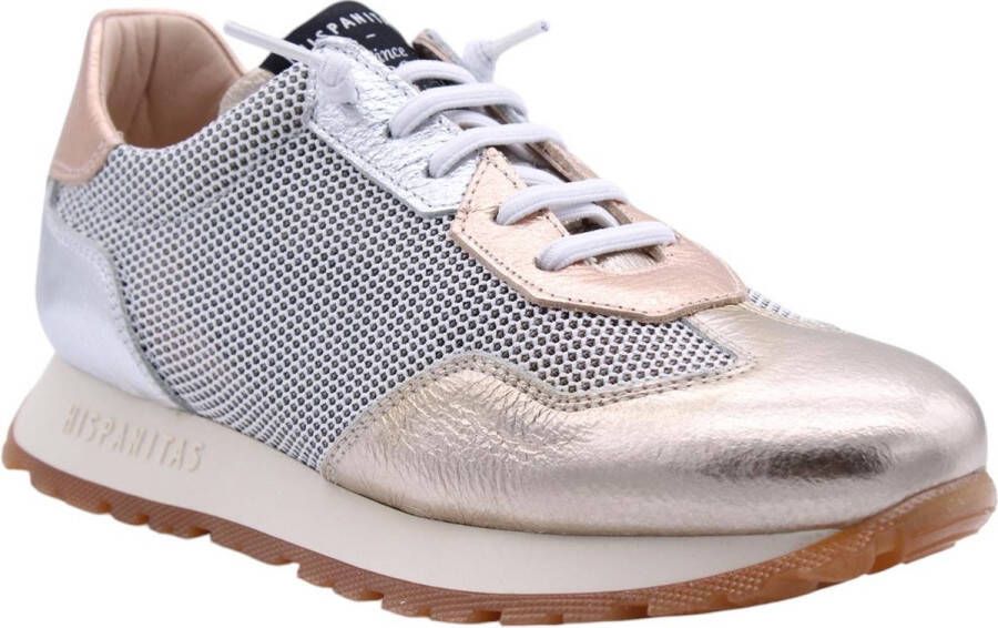 HISPANITAS Lage Sneakers Dames Chv253869 Maat: 42 Kleur: Zilver