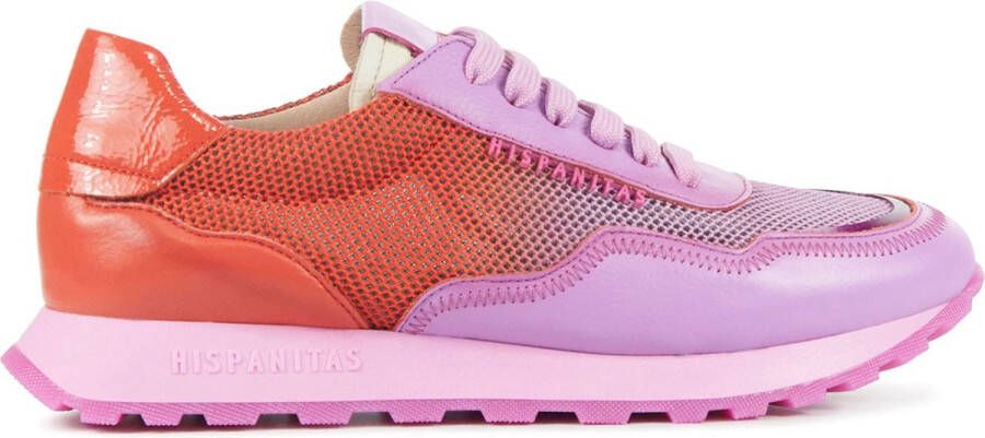 Hispanitas Sneakers Dames Lage sneakers Damesschoenen Canvas HV243231 Roze