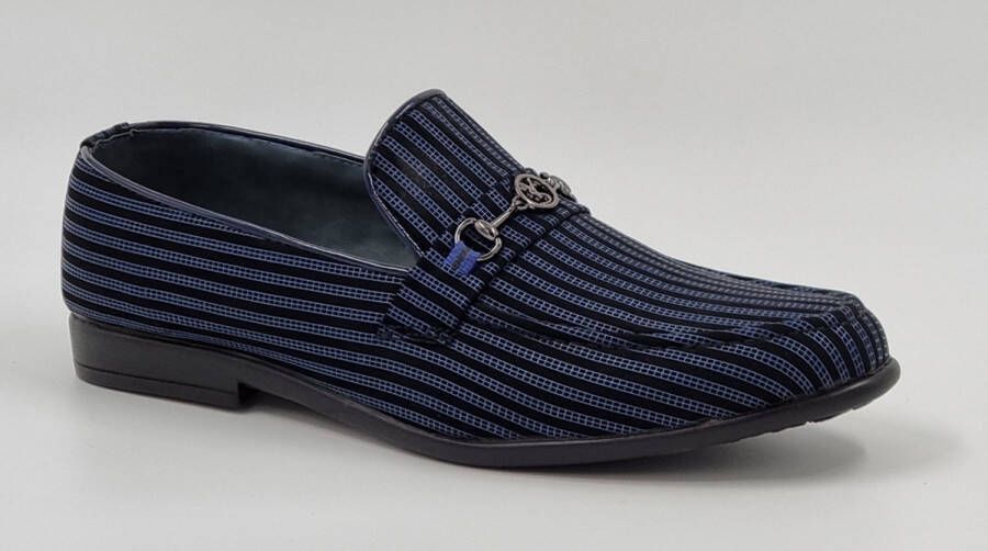 Hitman Schoenen DEJAVU Heren Instappers Heren Loafers Blauw - Foto 1