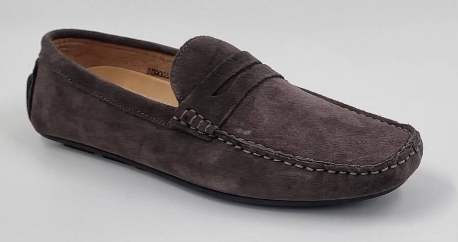 Hitman Schoenen Elong500 Heren Schoenen Heren Loafers Suède Leer Grijs - Foto 1