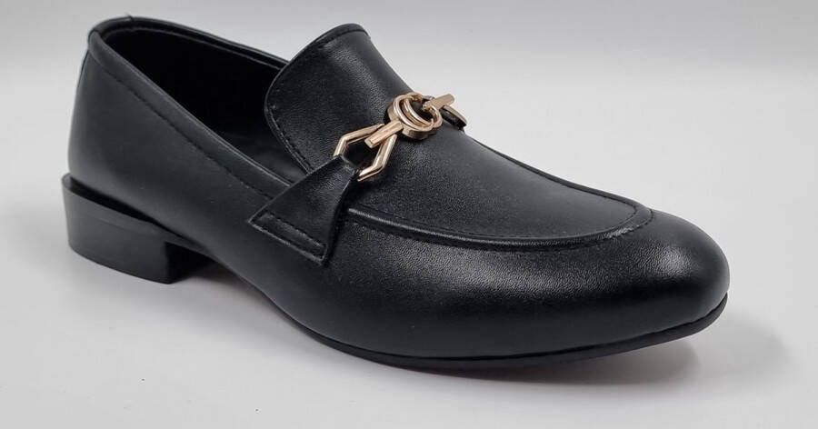 Hitman Schoenen FLEX Heren Instappers Heren Loafers Zwart Echt Leer