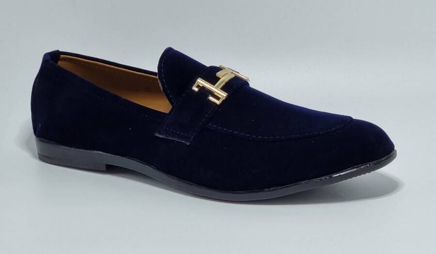 Hitman Schoenen STARLITE Heren Schoenen Heren Loafers Heren Instappers Blauw