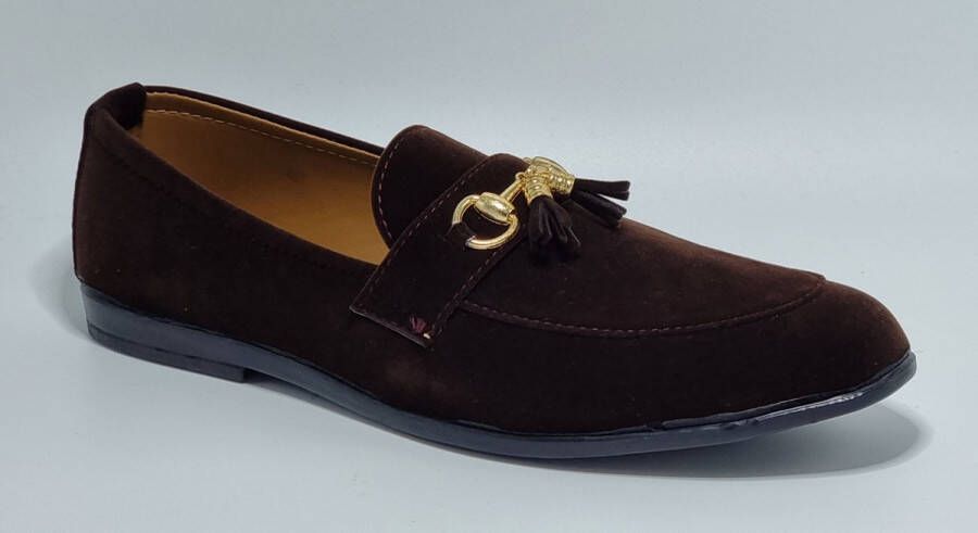 Hitman Schoenen STARLITE Heren Schoenen Heren Loafers Heren Instappers Bruin