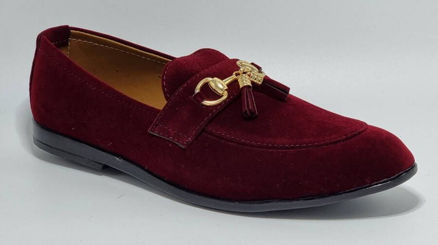 Hitman Schoenen STARLITE Heren Schoenen Heren Loafers Heren Instappers Rood