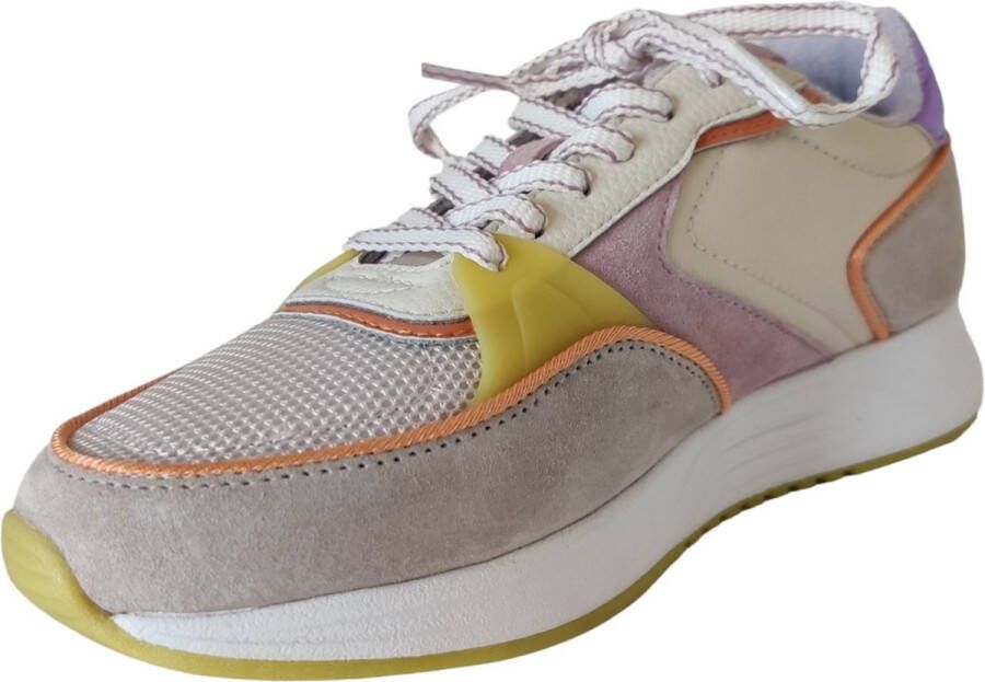 Hoff Sneakers Dames Lage sneakers Damesschoenen District Grijs combi - Foto 1