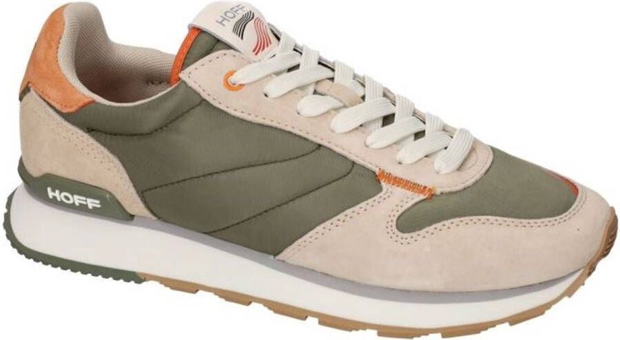 Hoff -Heren groen olijf sneakers