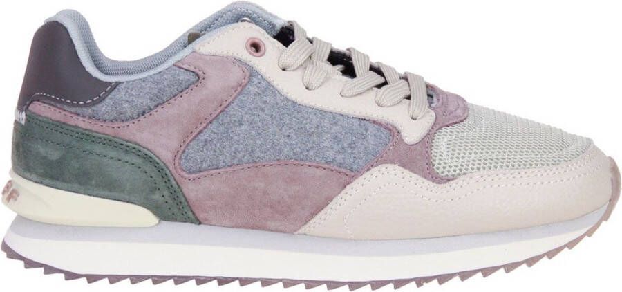 Hoff Kleurrijke Suède Sneakers Multicolor Dames