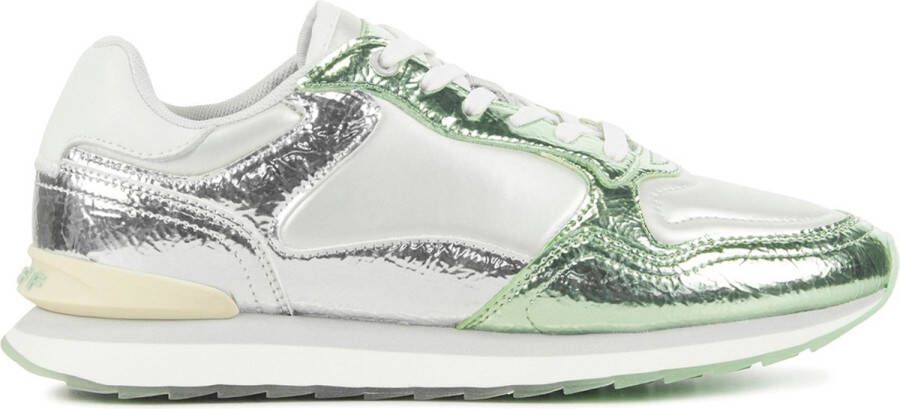 Hoff Sneakers Dames Lage sneakers Damesschoenen Canvas City met Groen