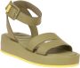 Hoff Flat Sandals Green Dames - Thumbnail 1