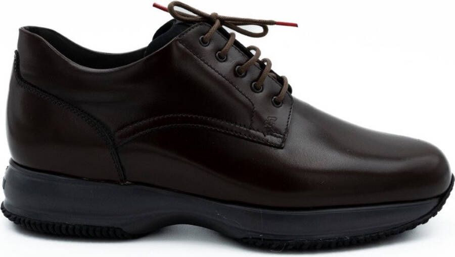 Hogan Lace Ups Loafers Bruin