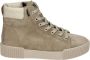 Hogl 103632 VeterlaarzenHoge sneakersDames veterschoenenHalf-hoge schoenen Wit beige - Thumbnail 1