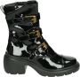 Högl Zwarte Biker Booties Dames Enkellaarzen Black Dames - Thumbnail 1