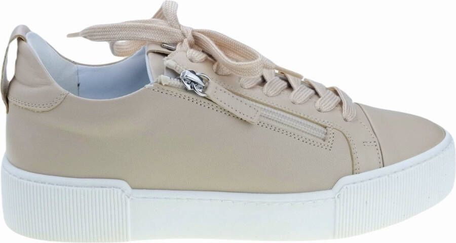 Högl Klassieke leren sneakers Beige Dames