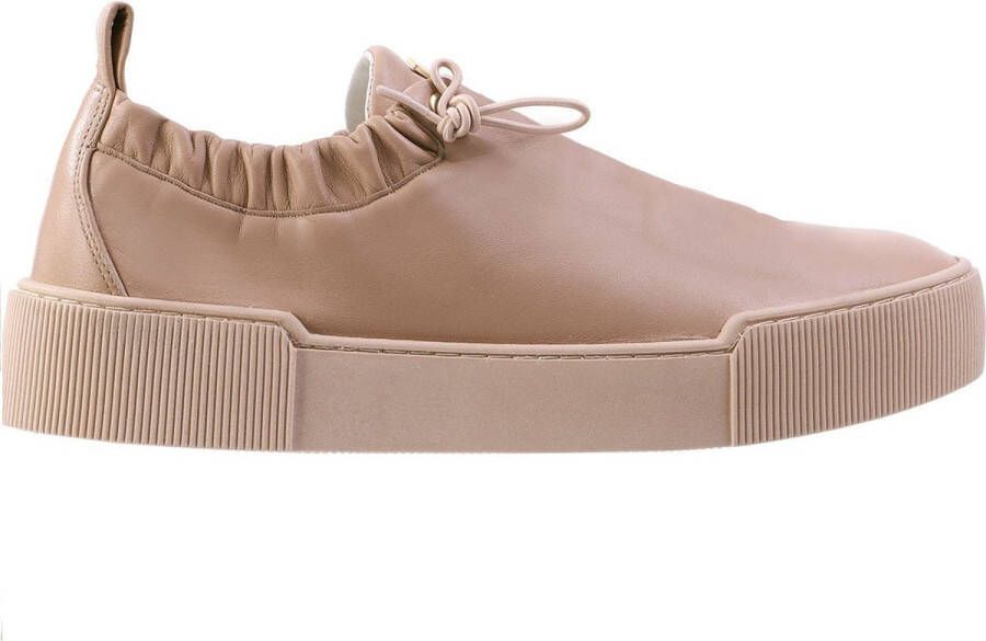 Högl Minimalistische leren sneakers Beige Dames