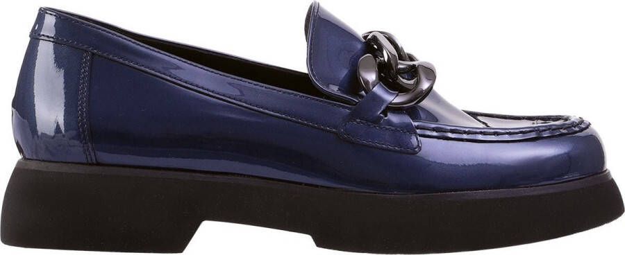 Högl Trendy Stijl: Stacy Damesloafer Blue Dames