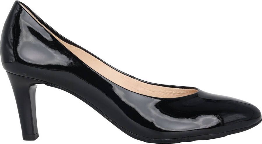 Högl Lakleren pump met 6 cm hak Black Dames