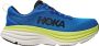 HOKA Bondi 8 Hardloopschoenen Regular blauw - Thumbnail 1