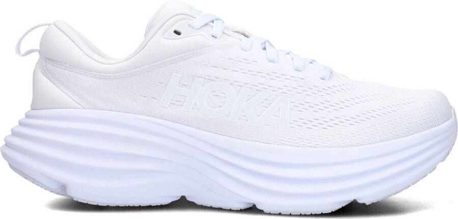 HOKA Lage Sneakers Dames Bondi 8 Maat: 38 2 3 Materiaal: Textiel Kleur: Wit