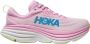 HOKA Women's Bondi 8 Hardloopschoenen Regular roze - Thumbnail 4