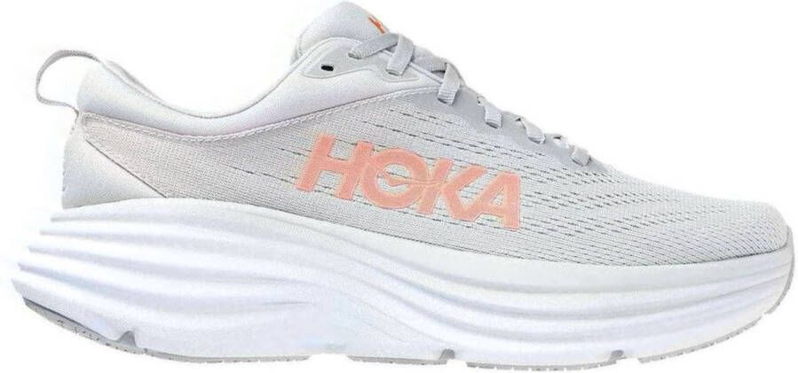 HOKA Bondi 8 Dames Grey- Dames Grey