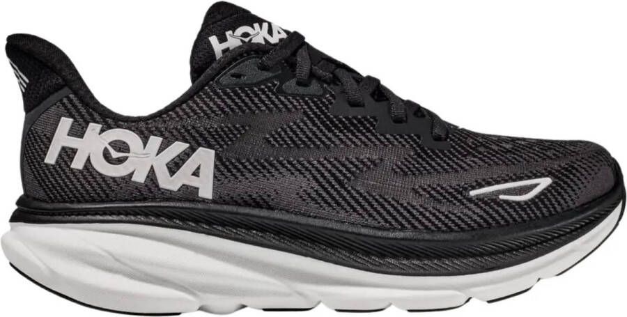 Hoka One Heren Clifton 9 Sneakers Zwart Black Heren