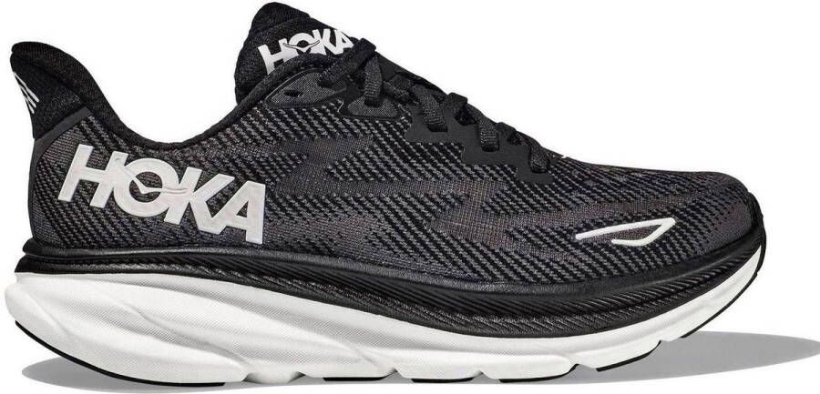 Hoka One Heren Clifton 9 Sneakers Zwart Black Heren