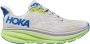 HOKA Clifton 9 Hardloopschoenen Regular grijs - Thumbnail 3