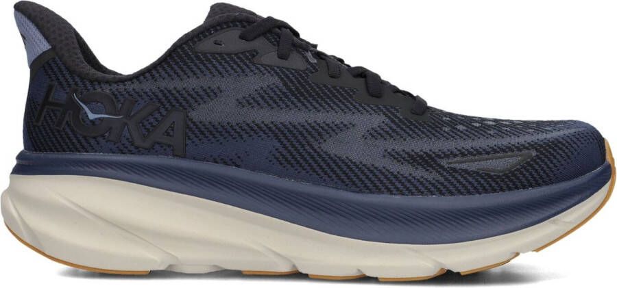 Hoka Clifton 9 Sneakers Textiel Blauw