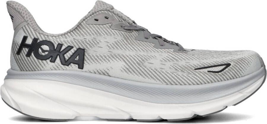 HOKA Lage Sneakers Dames Clifton 9 Maat: 45 1 3 Materiaal: Textiel Kleur: Grijs