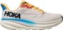 HOKA Women's Clifton 9 Hardloopschoenen Regular grijs - Thumbnail 1