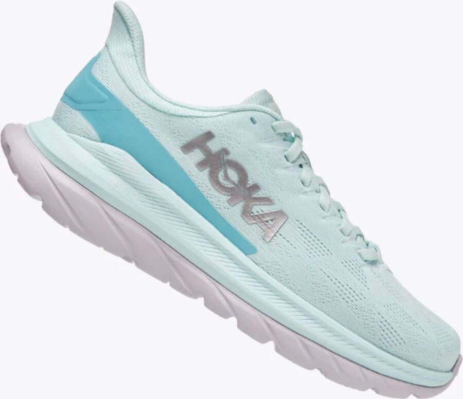 Hoka Mach 4 Dames Sportschoenen Hardlopen lichtblauw