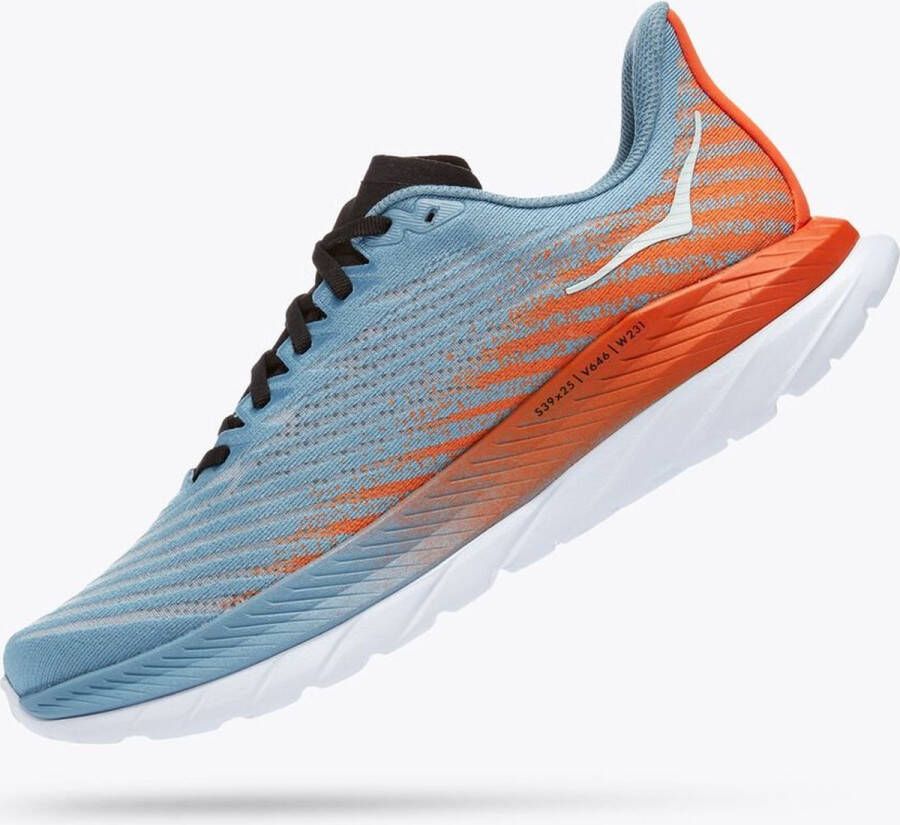 Hoka Mach 5 Blauw-Rood Heren