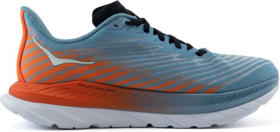 Hoka Mach 5 Mannen Sportschoenen Hardlopen grijs oranje