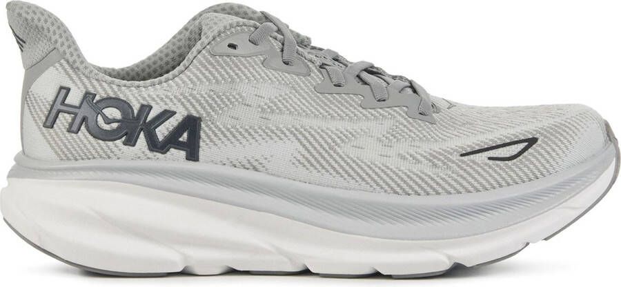 Hoka Sneakers Heren Lage sneakers Herenschoenen Canvas Clifton 9 Grijs