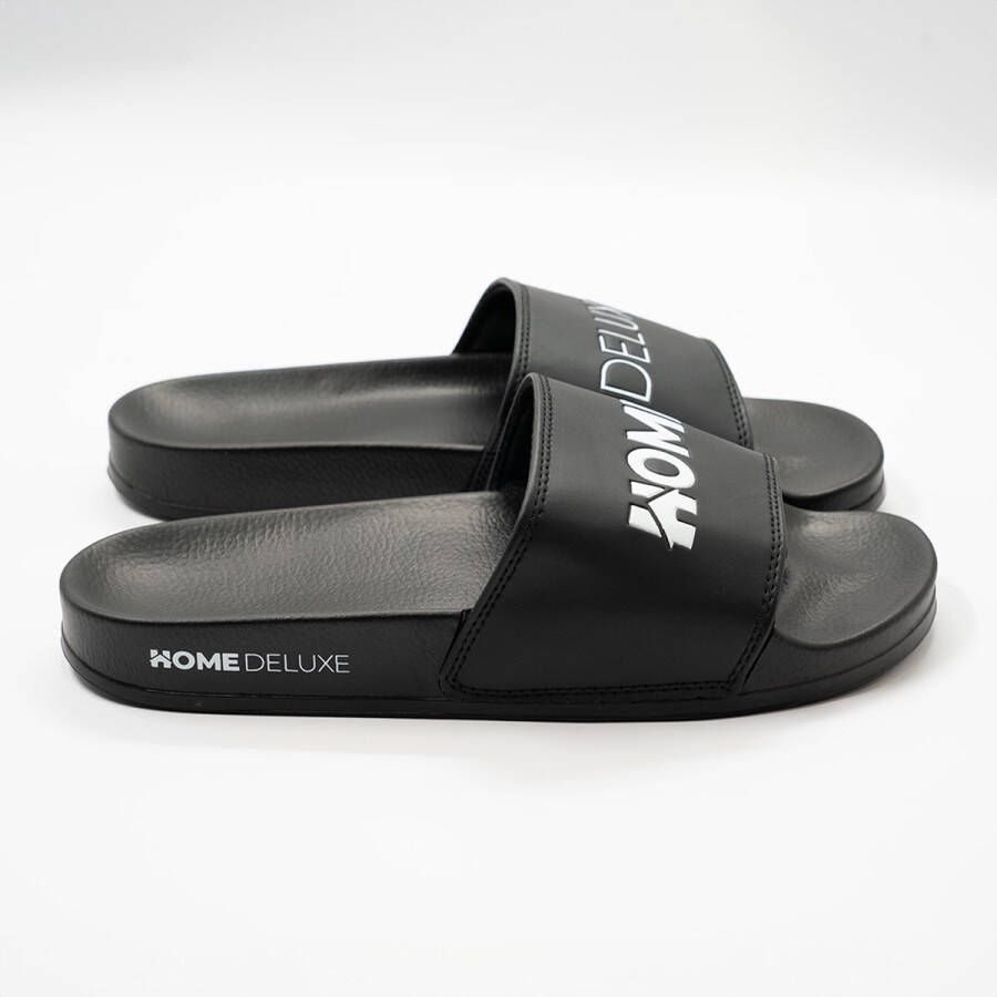 Home Deluxe GmbH HOME DELUXE LEPI unisex muiltjes zwart antislip vloervriendelijk incl. tas I wellnessslippers slippers spa-sandalen