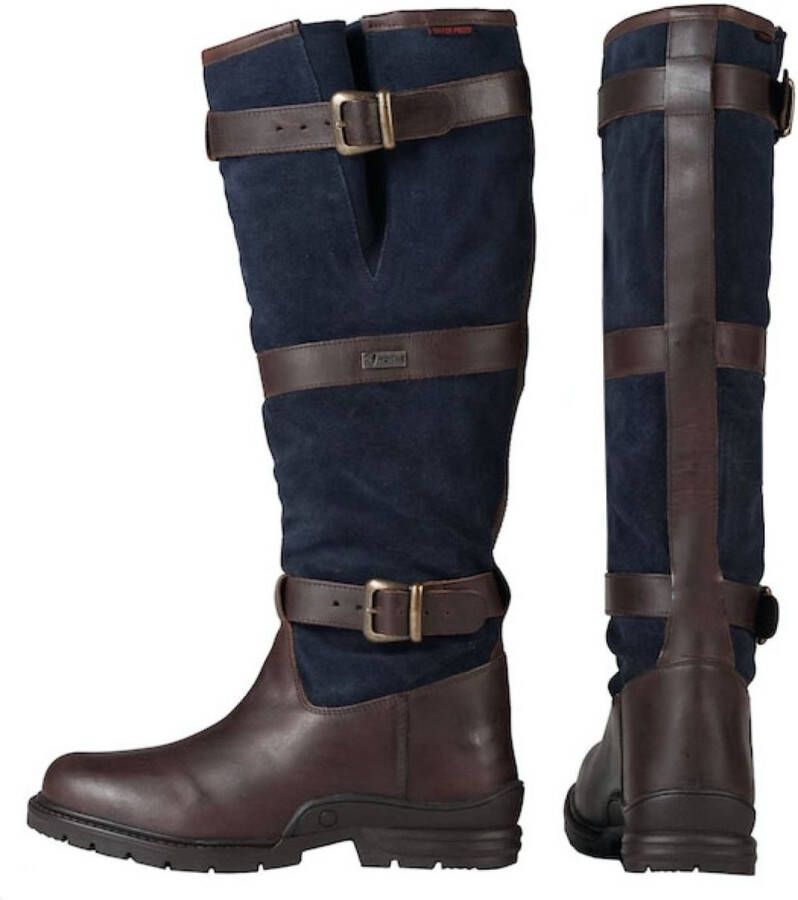 Horka Outdoorlaarzen Highlander Leer suède Bruin blauw