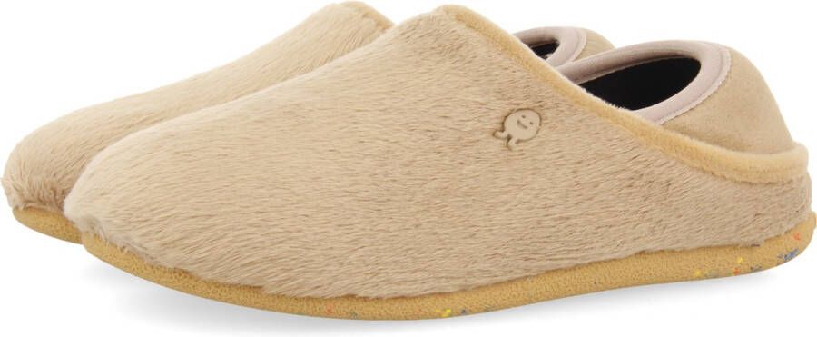 Hot Potatoes 67837B Slof Kinder Pantoffel Beige