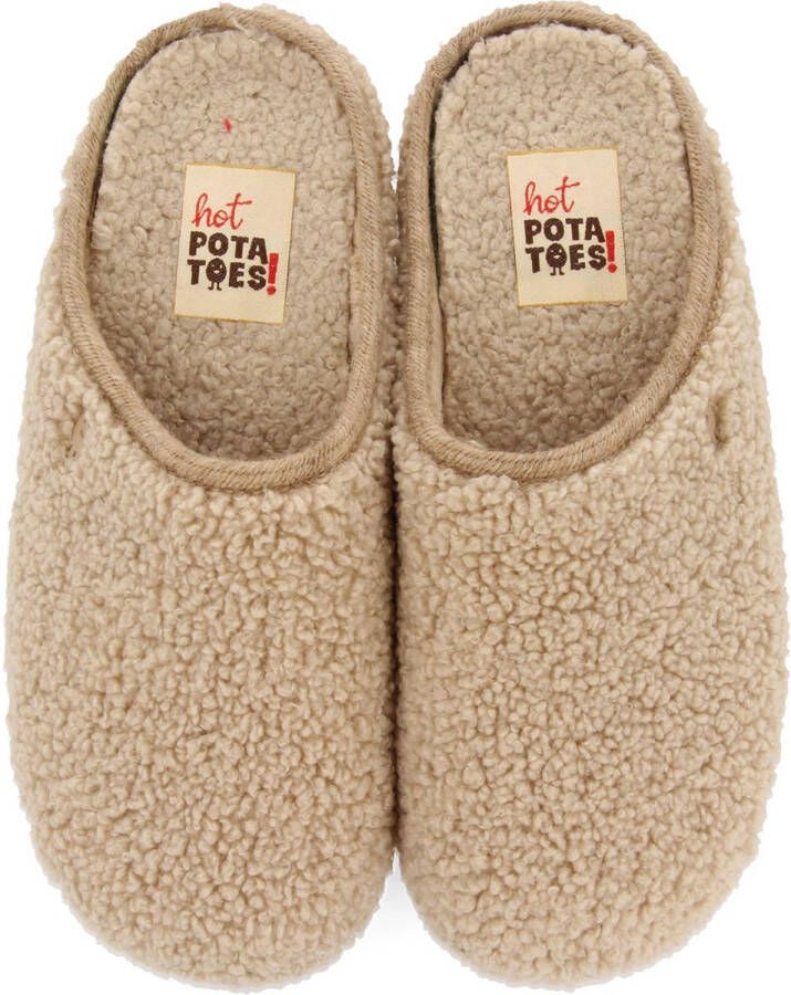 Hot potatoes Pantoffels 92093_11 Beige