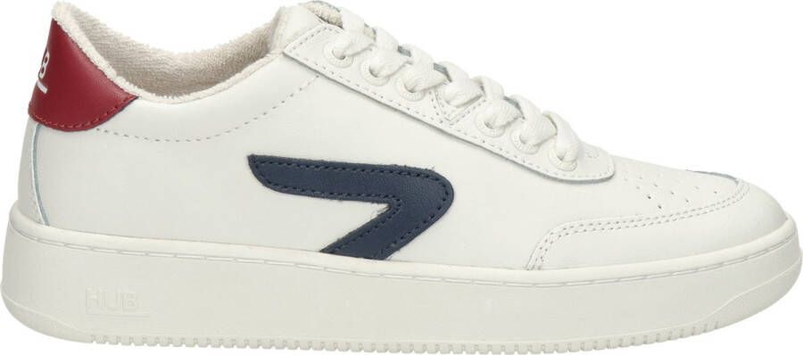 Hub Baseline-w Lage sneakers Leren Sneaker Dames Wit