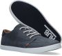 Hub Boss Casual schoen veter Heren Navy White Canvas - Thumbnail 11