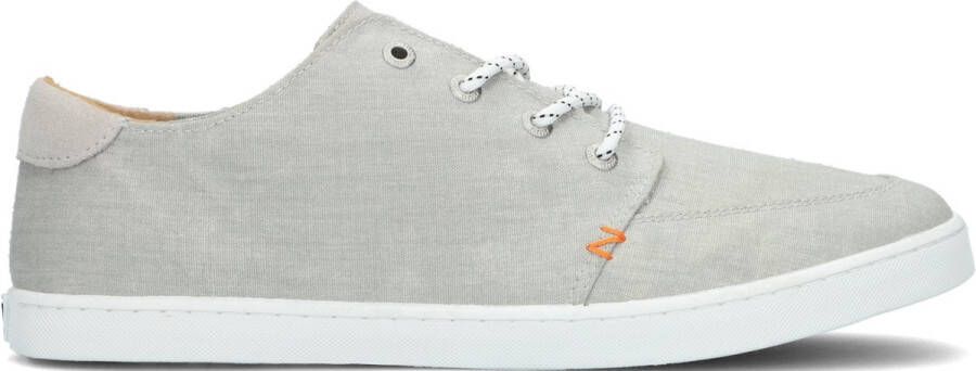 Hub Grijze Tennisgeïnspireerde Sneaker Gray Heren - Foto 3