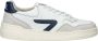 Hub Court | White Blue Ice Ivory Wit Leer Lage sneakers Heren - Thumbnail 1