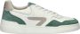 Hub Court-z Men Lage sneakers Leren Sneaker Heren Wit - Thumbnail 2