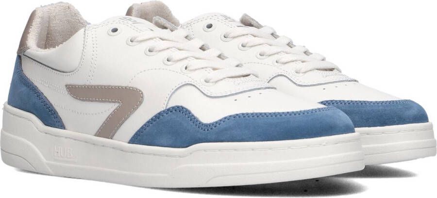 Hub Court-z Sneakers Leren Sneaker Heren Wit