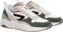 Hub Glide white black sage green grey Wit Suede Lage sneakers Heren - Thumbnail 1