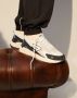 Hub Grid | white navy Wit Suede Lage sneakers Heren - Thumbnail 1